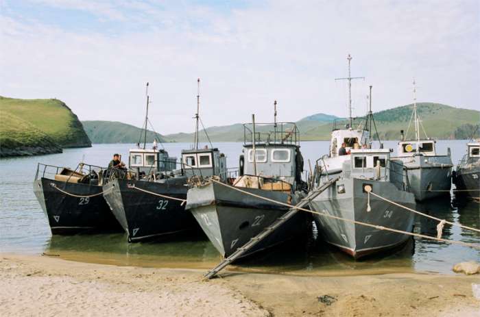 Байкальская рыболовная флотилия.