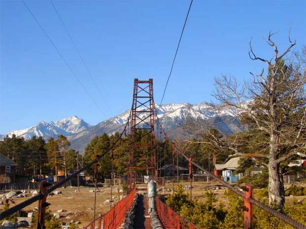 Мост в Аршане.
